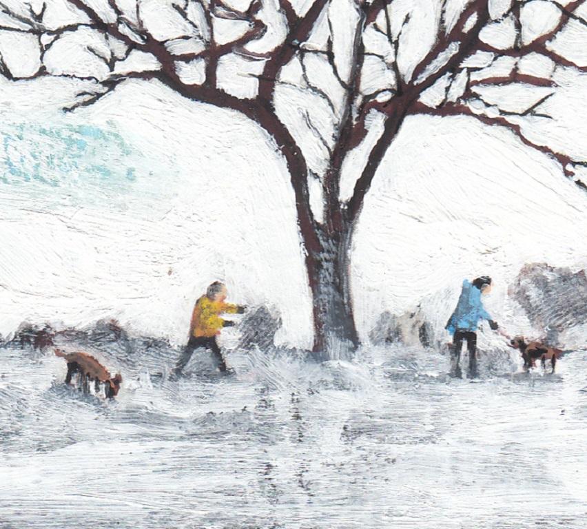 Rime III Pittura acrilica  di un paesaggio di Henry Walsh, 2021 in vendita 3