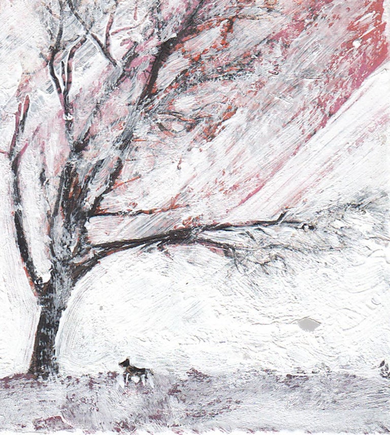 Henry Walsh Rime V, Figurative Landscape Painting, Framed Miniature