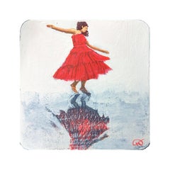 Sway I, Cuadro original, acrílico sobre tabla, contemporáneo