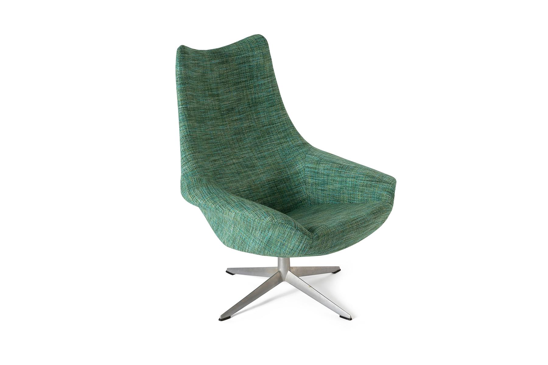 Danish Henry Walter Klein Midcentury Egg Chairs for Bramin