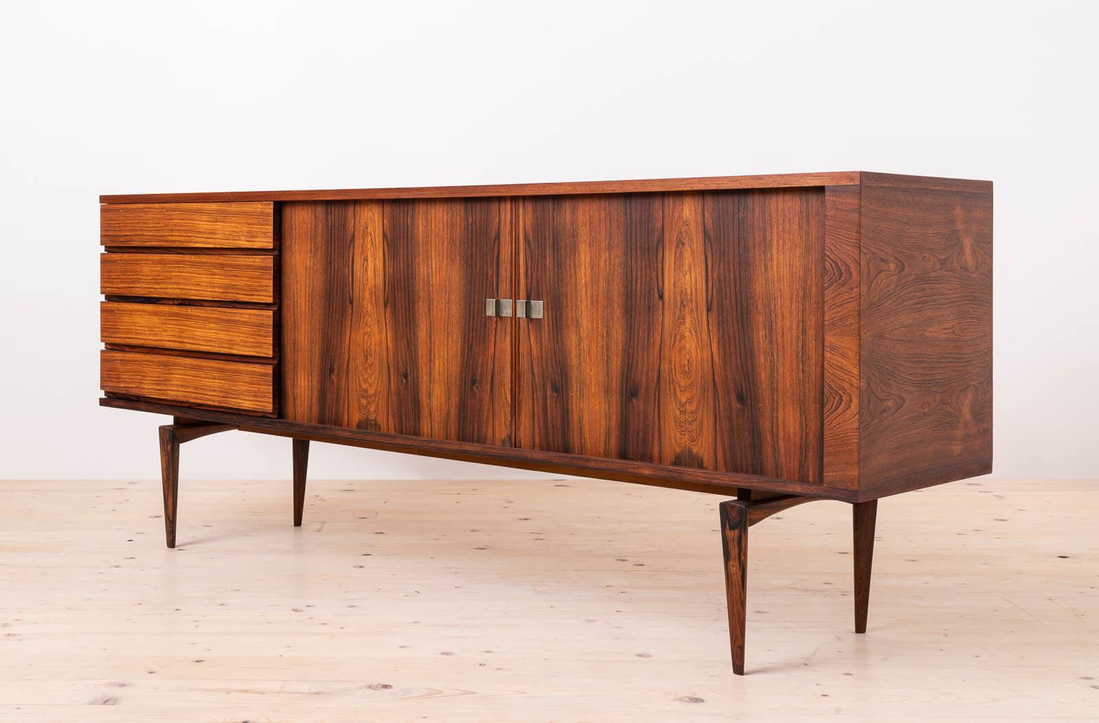 Danish Henry Walter Klein Sideboard for Bramin Mobler, Scandinavian Modern, 1960s For Sale