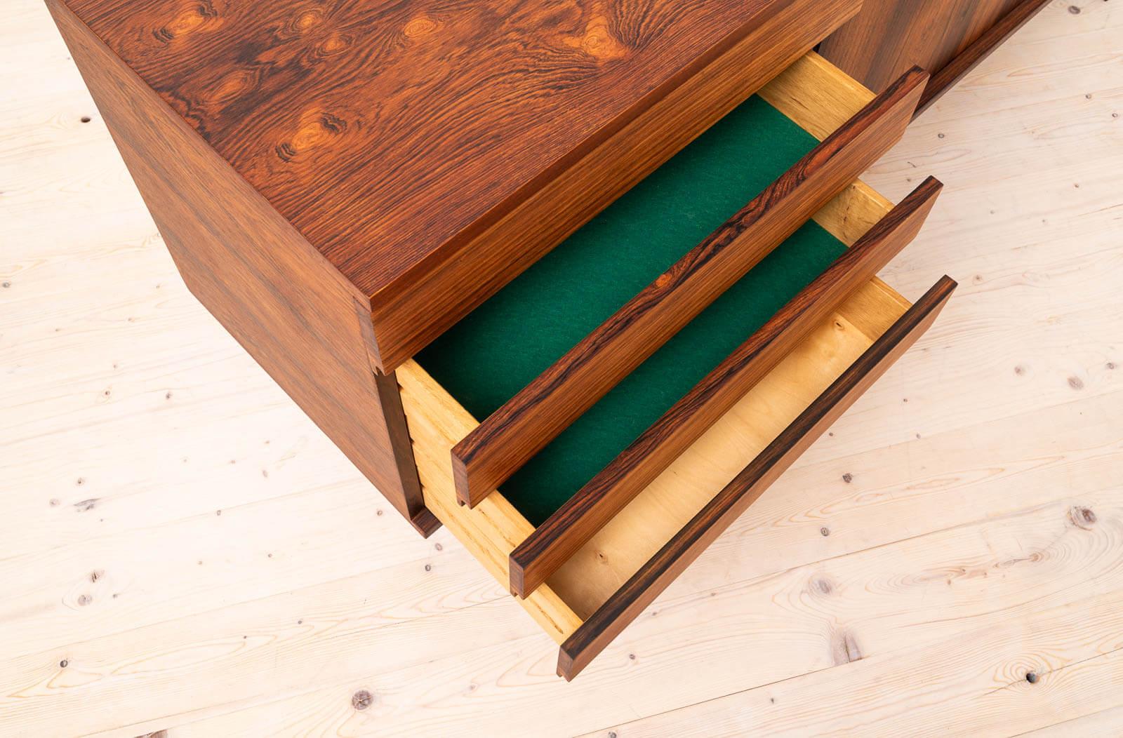 Henry Walter Klein Sideboard for Bramin Mobler, Scandinavian Modern, 1960s In Good Condition For Sale In Wrocław, Poland