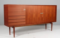 Henry Walther Klein Scandinavian Midcentury teak Sideboard, 1950s