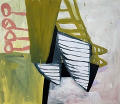 Henry Ward: 'BARLEY', 2020 Oil on canvas 100 x 115 cm