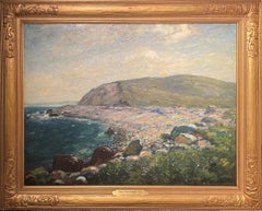 „Stony Cove and Headland“, Henry Ward Ranger, Küstenlandschaft, Meereslandschaft