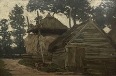 Antique "Landscape, " Henry Ward Ranger, American Barbizon Old Lyme Scene