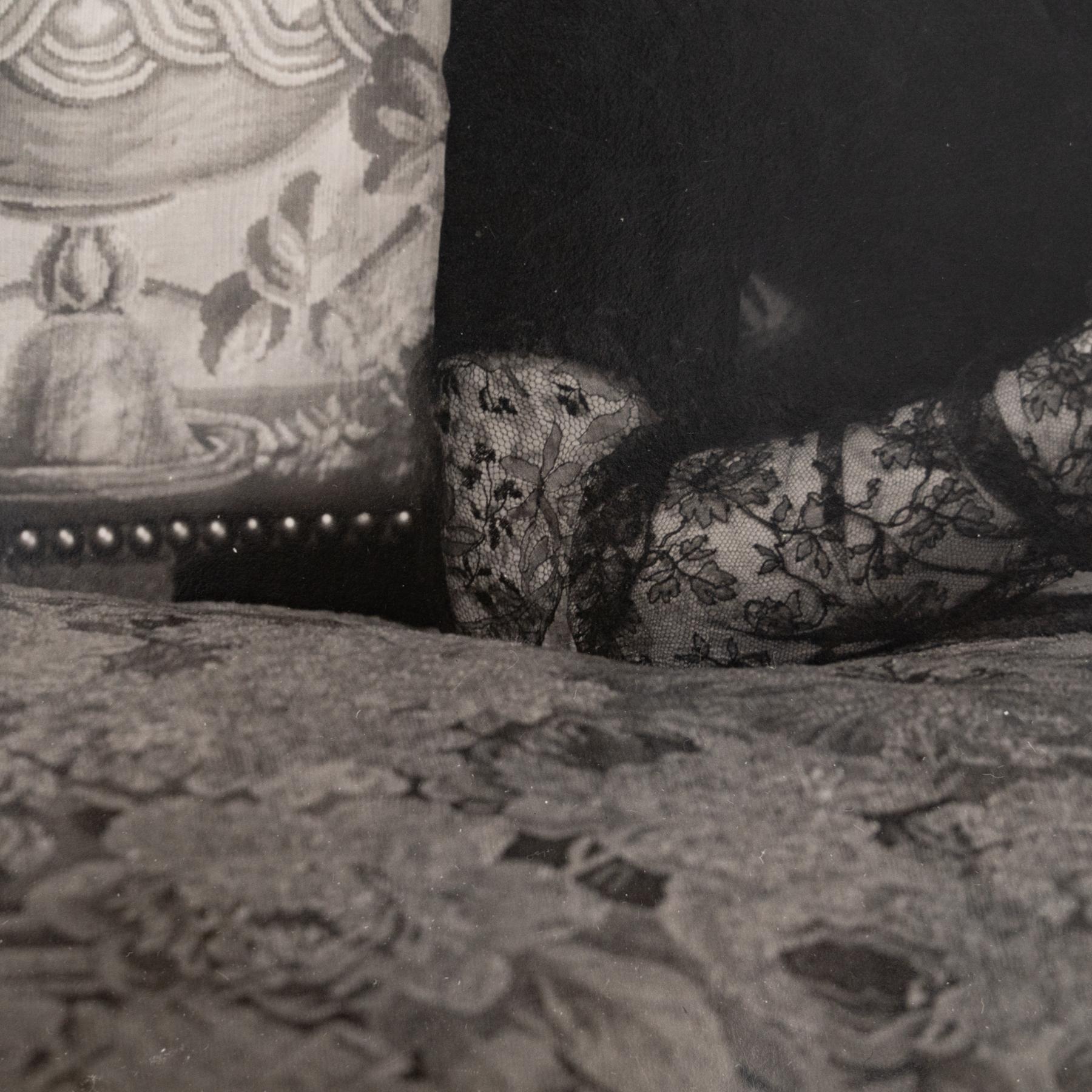 Photographie en noir et blanc de Madeleine Carroll par Henry Waxman en vente 2