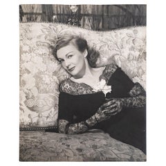 Henry Waxman Black And White Photography of Madeleine Carroll