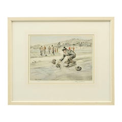 Henry Wilkinson Curling Etching