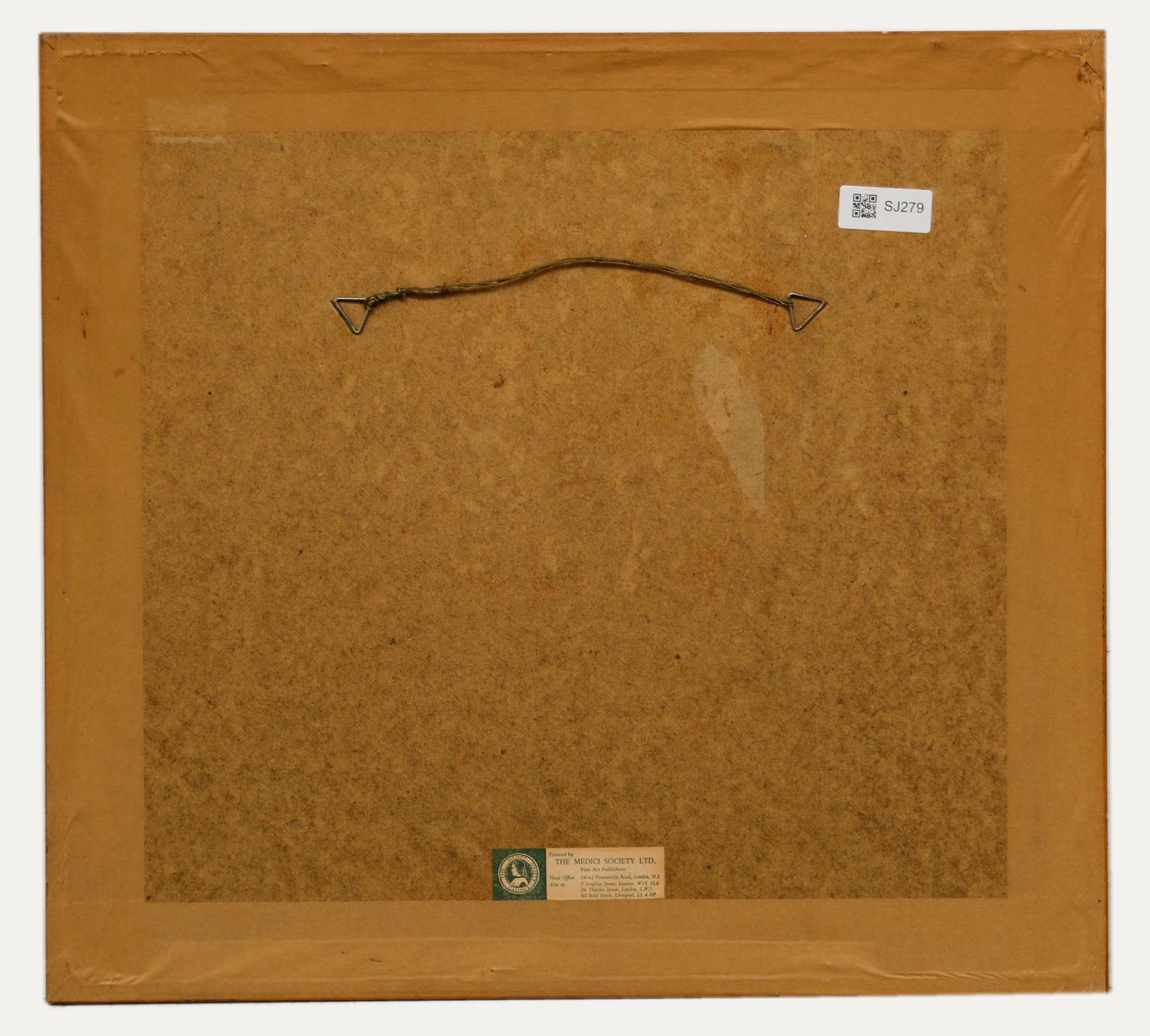 Henry Wilkinson RE (1921-2011) - Framed 20th Century Etching, Golden Labrador For Sale 2