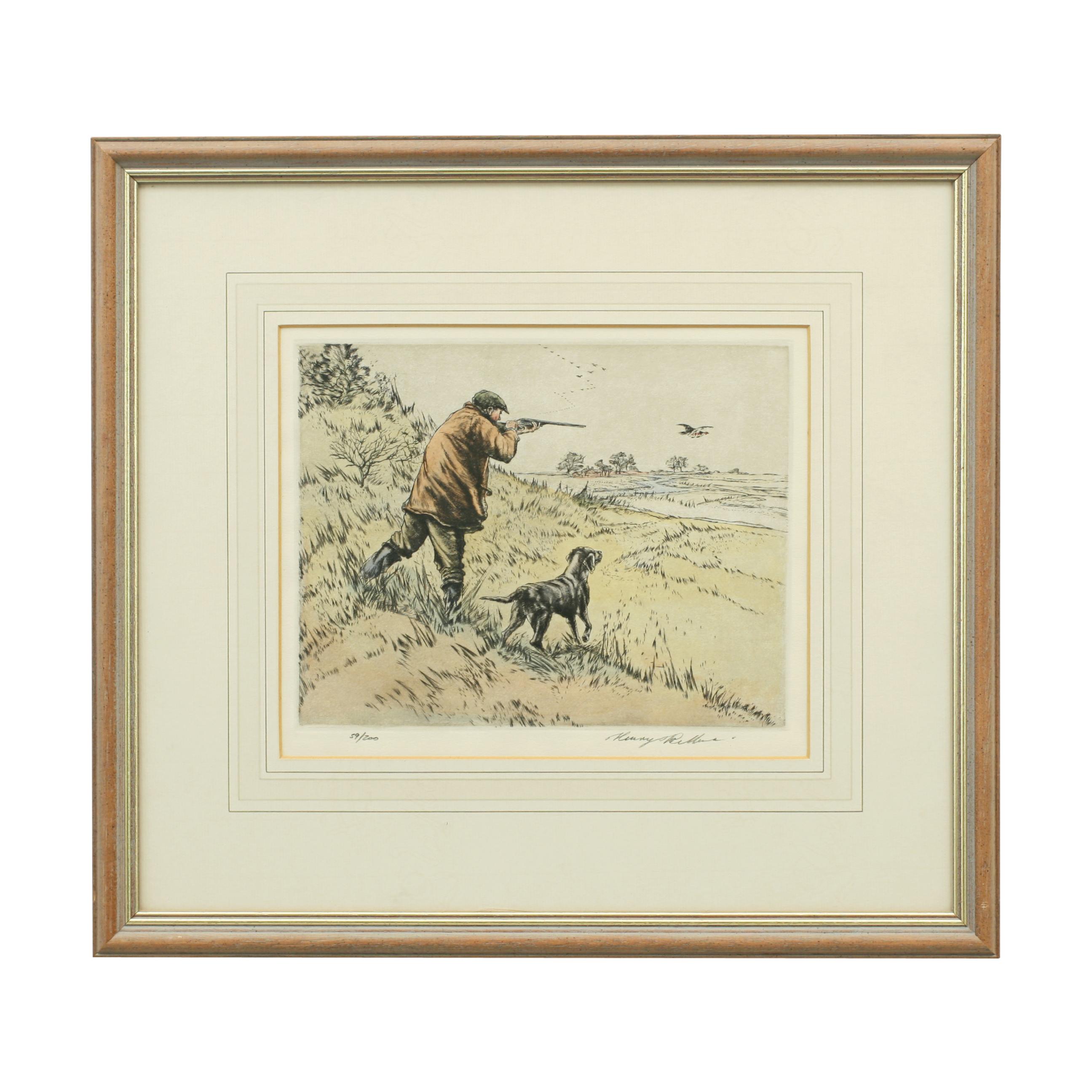 Henry Wilkinson Shooting Etching