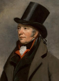 Men portrait with a hat