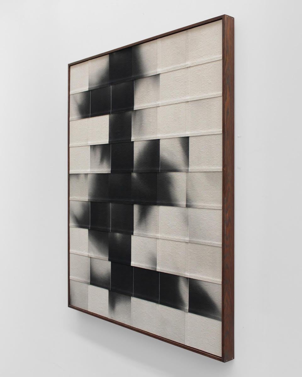 Hath a Future - Original Minimalistisches Abstraktes Strukturiertes Gemälde auf Leinwand – Painting von Henry Woolway