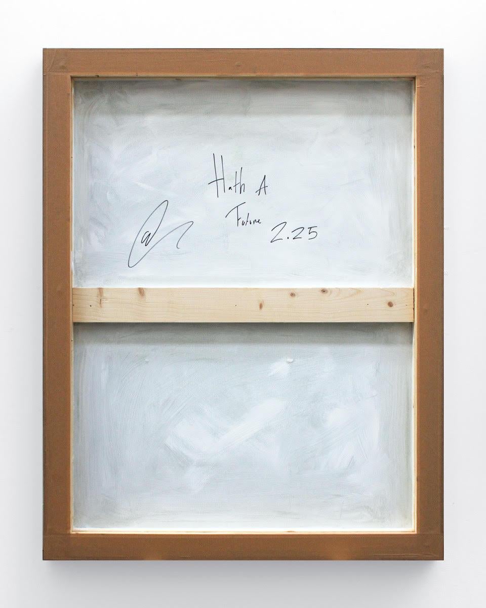 Hath a Future - Original Minimalistisches Abstraktes Strukturiertes Gemälde auf Leinwand im Angebot 1