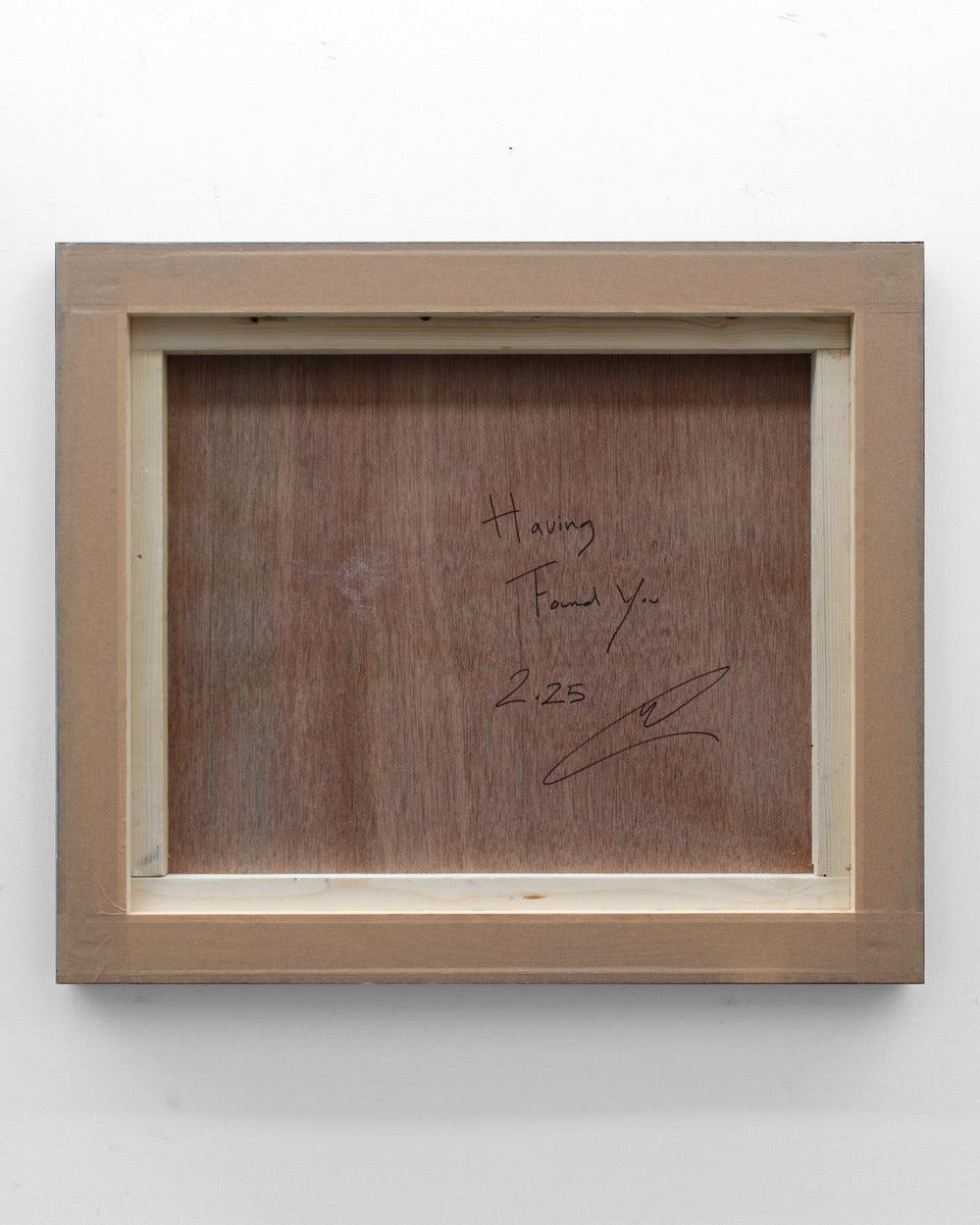 Having Found You - Original Minimalist Abstract Painting on Canvas For Sale 5