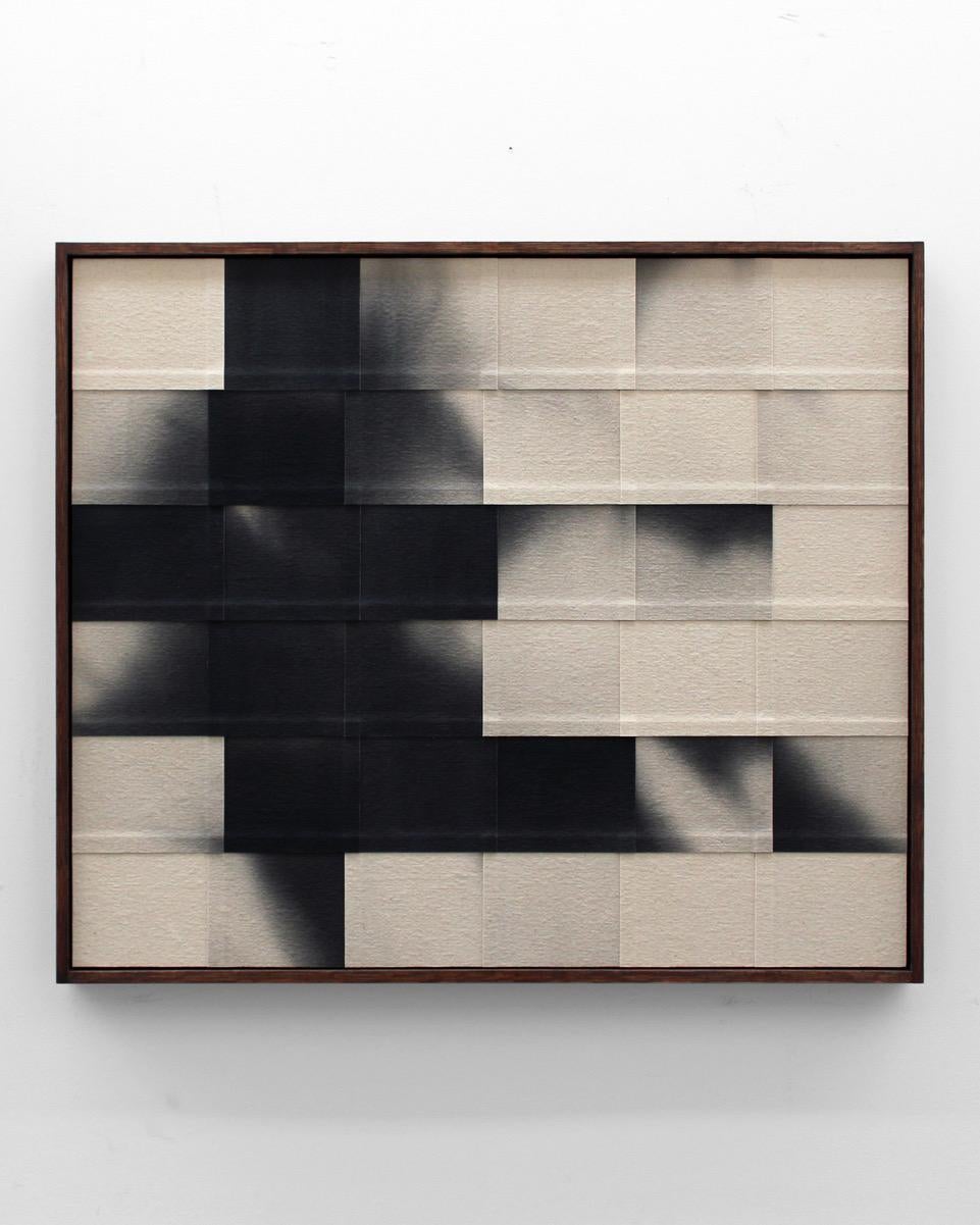 Having Found You - Original Minimalist Abstraktes Gemälde auf Leinwand