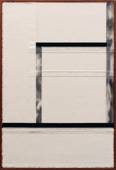 Råmark 1 - Original Minimalist Abstract Textured Painting on Canvas
