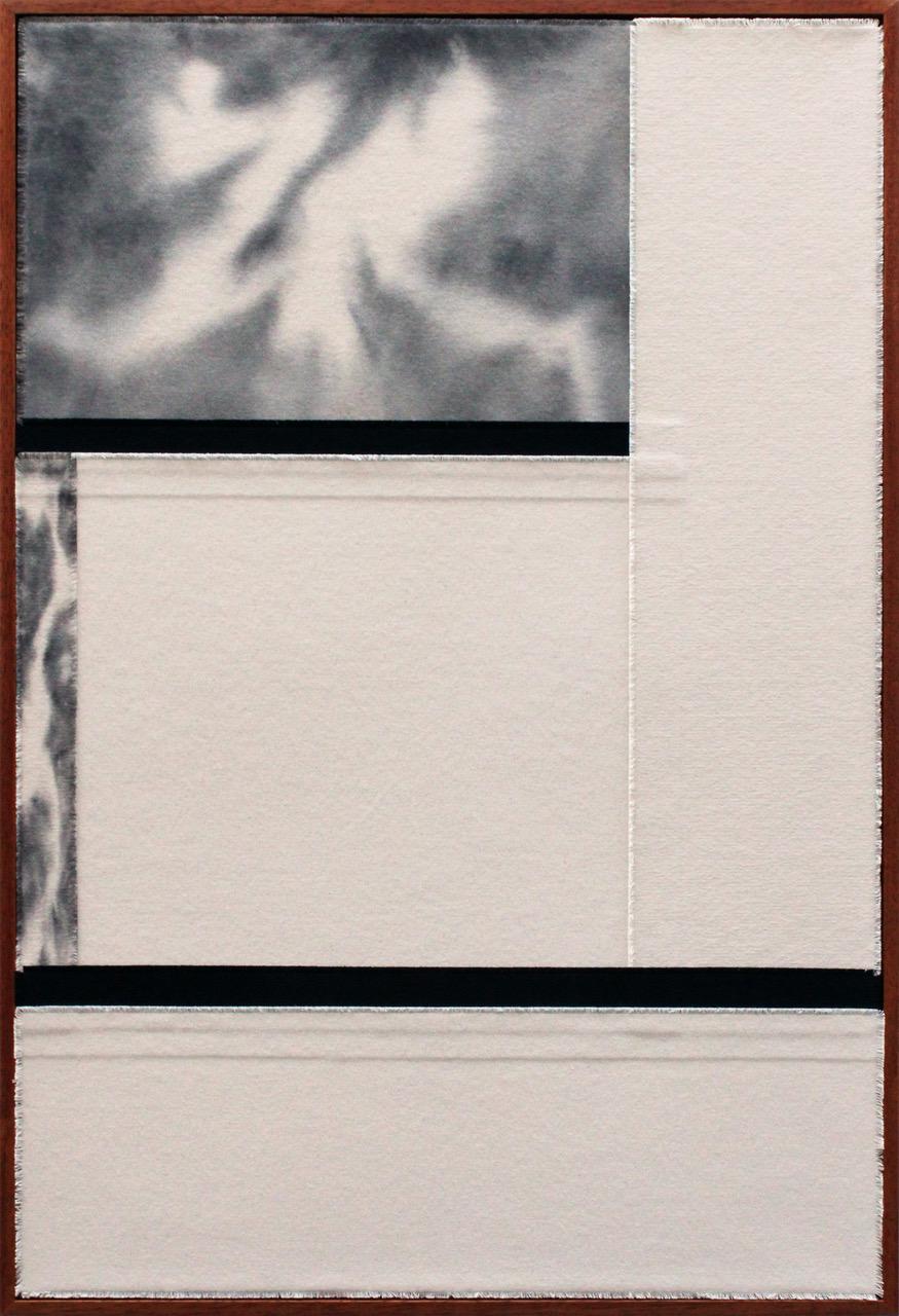 Henry Woolway, Råmark 4, 2025

Overlapping acrylic dyed canvas with frayed edges
64 x 94.5 cm (25.19 x 37.2 in)
Artwork is hand-framed in a tray frame

Henry Woolway’s wide ranging body of work is a candid look at this relationship with life