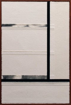Råmark 5 - Original Minimalist Abstract Textured Painting on Canvas