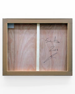 Such, Alike - Pintura original minimalista abstracta con textura sobre lienzo