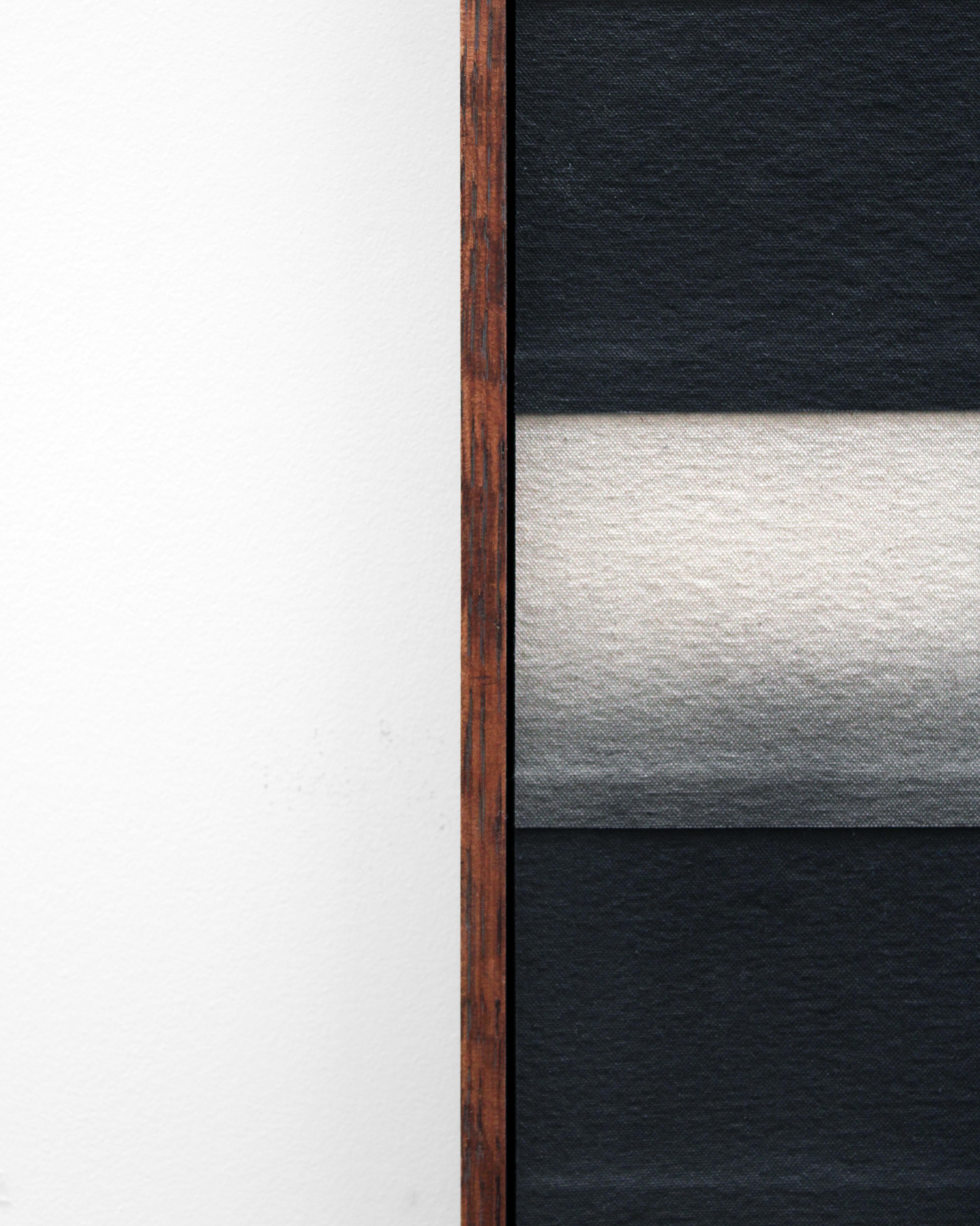 Such, Alike - Original Minimalist Textured Abstract Painting on Canvas For Sale 4