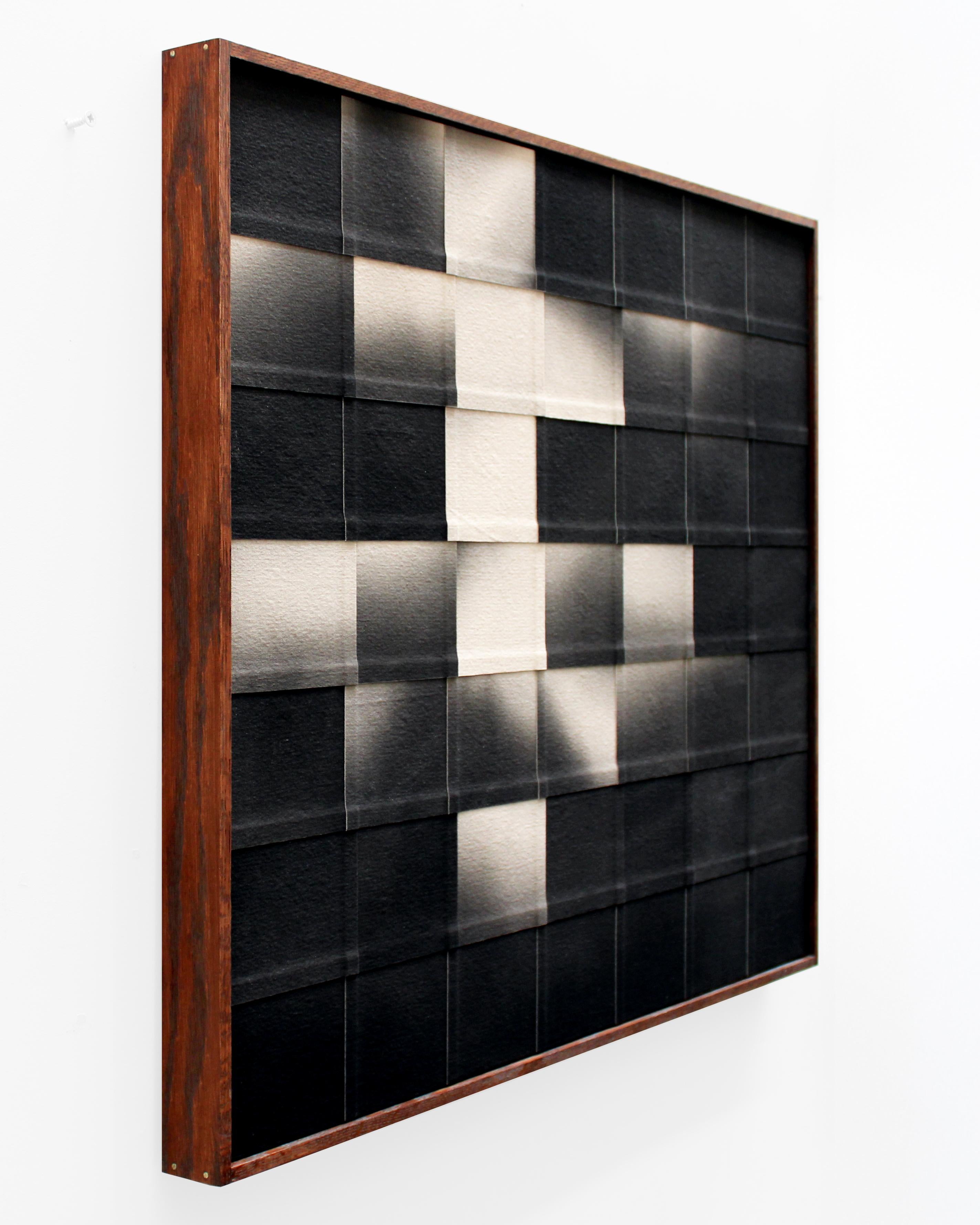 Such, Alike - Original Minimalist Textured Abstract Painting on Canvas For Sale 5