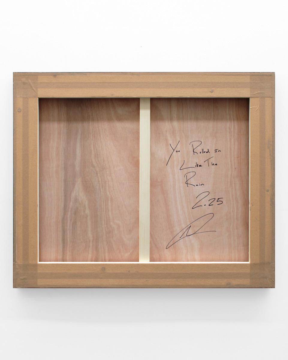 You Rolle In Like The Rain - Peinture abstraite minimaliste originale sur toile en vente 2