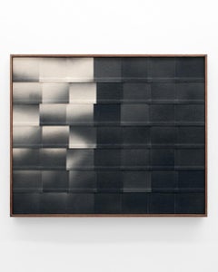 You Rolled In Like The Rain - Original Minimalist Abstract Painting on Canvas