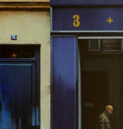 Blue Monday - figurative painting