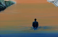 Five o'clock - figurative painting