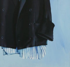 Out of the blue - figurative painting