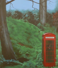 Silent Call - figuratives Gemälde