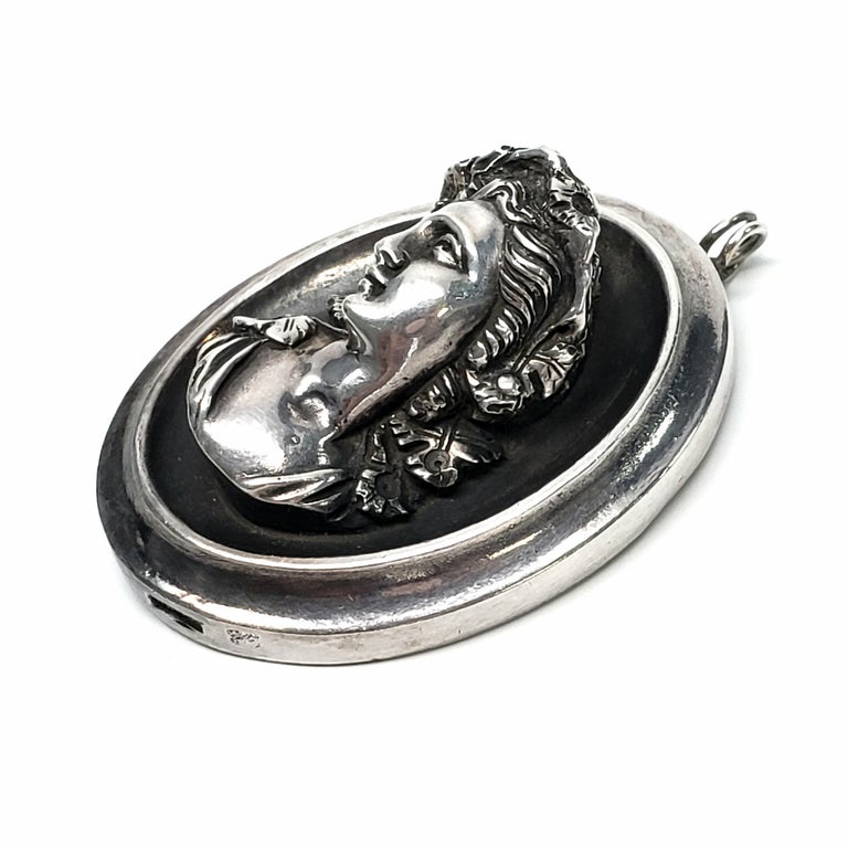 Vintage Ring - Henryk Winograd Silver Cameo
