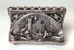 Henryk Winograd Silver Menorah