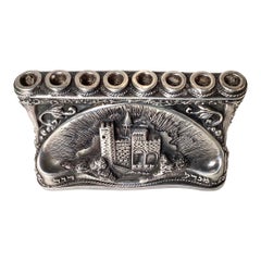 Menorah d'argento di Henryk Winograd