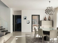 A Rose is a Rose 2 (diptych) - Cubist Abstract Original Artwork