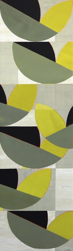 Lotus - Cubist Abstract Original Artwork
