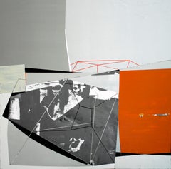 Météorite-abstrait moderne géométrique graphique minimalisme peinture-art contemporain