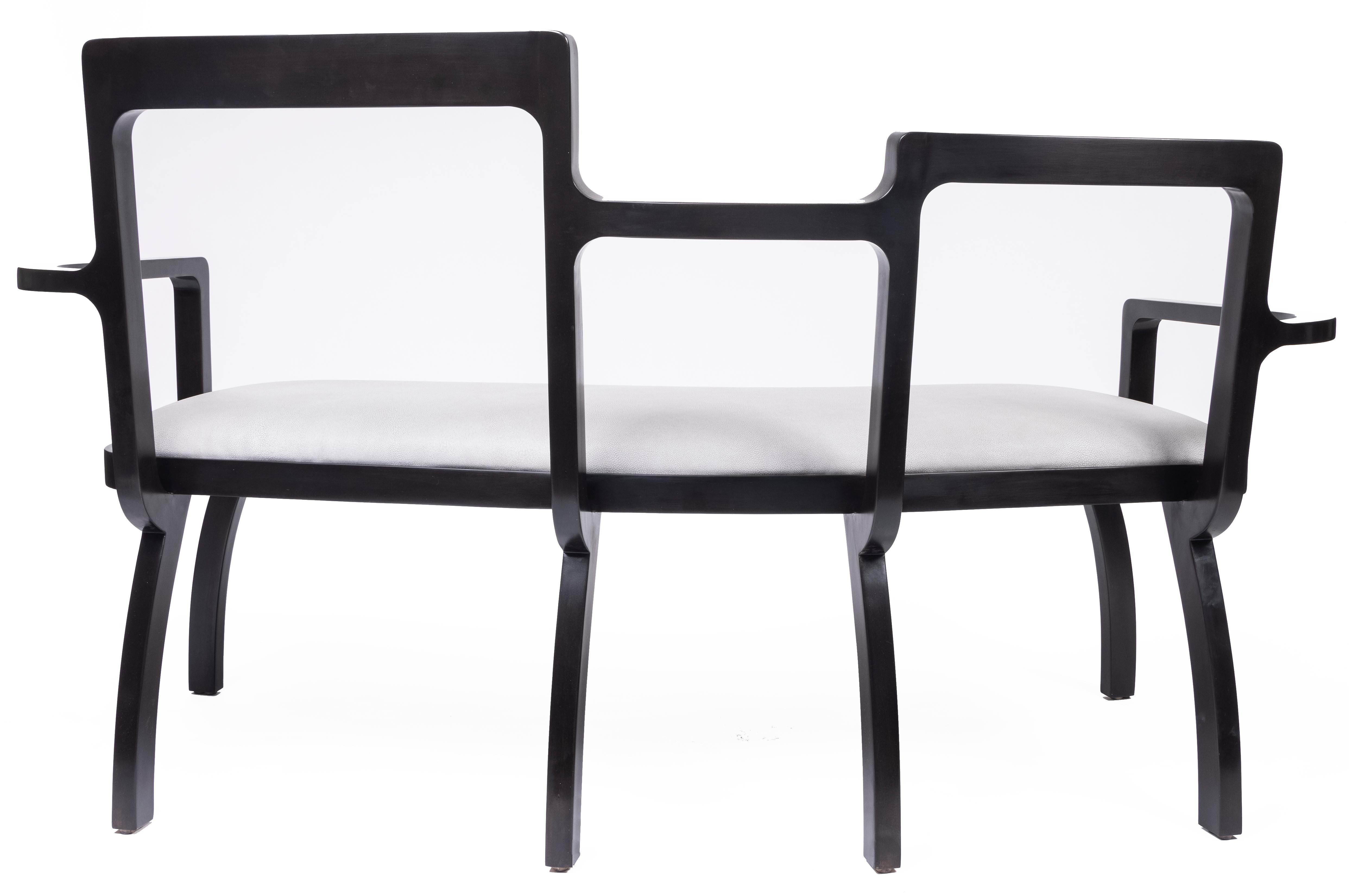 Modern Hepburn Settee For Sale