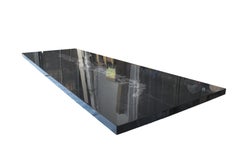 'Hephaestus II' Metal, Graphite Resin, Black Ash Dining Table, Customizeable