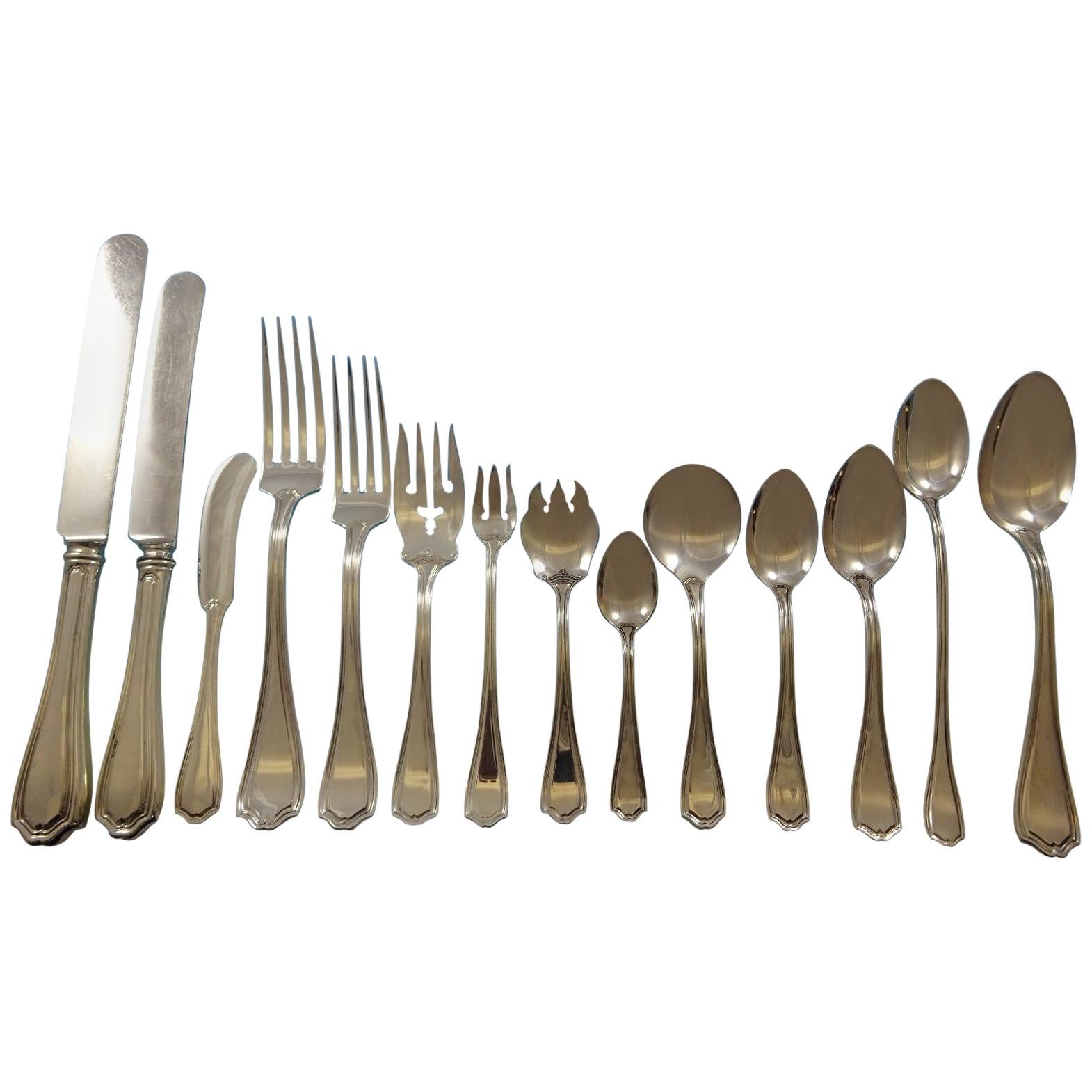 Hepplewhite by Reed and Barton Sterling Silver Flatware Service Set 181 Pieces