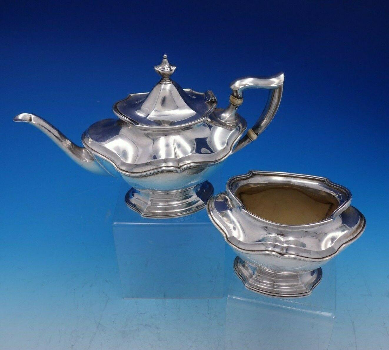 Hepplewhite by Reed and Barton Sterling Silver Tea Set 5-Piece #560 3
