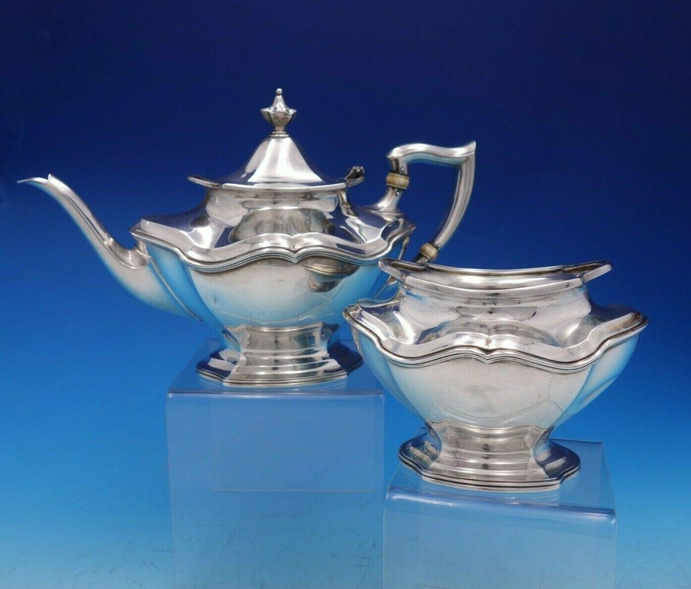 Hepplewhite by Reed and Barton Sterling Silver Tea Set 5-Piece #560 2