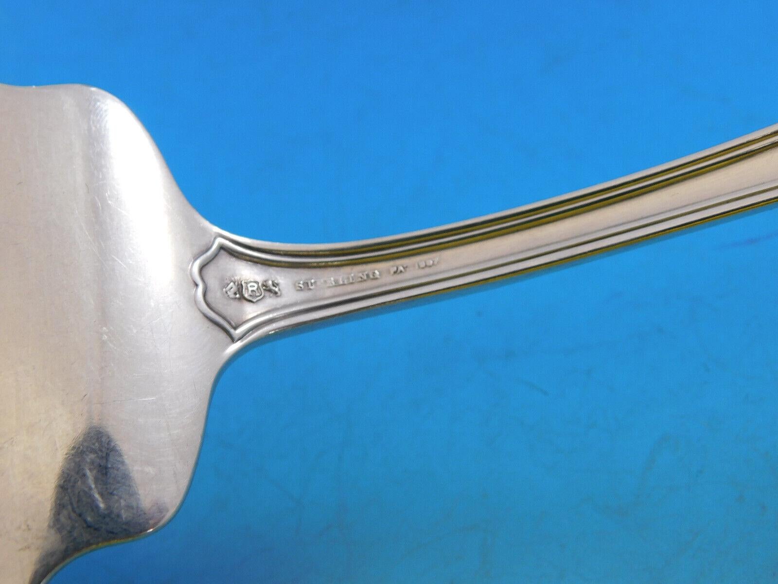 Set di posate in argento sterling Hepplewhite by Reed & Barton Servizio da 149 pezzi per la cena in vendita 5
