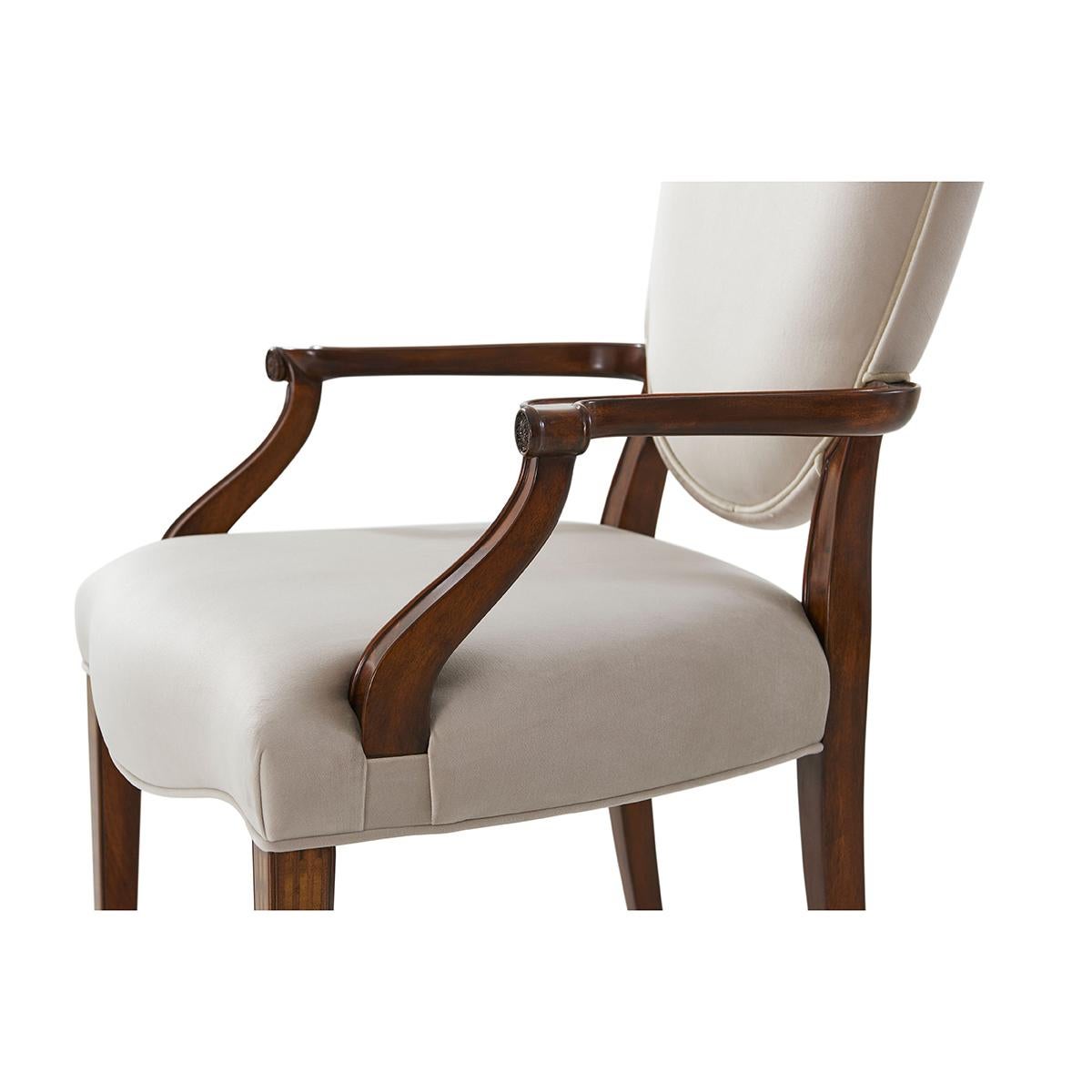 Hepplewhite Dining Armchair For Sale 1