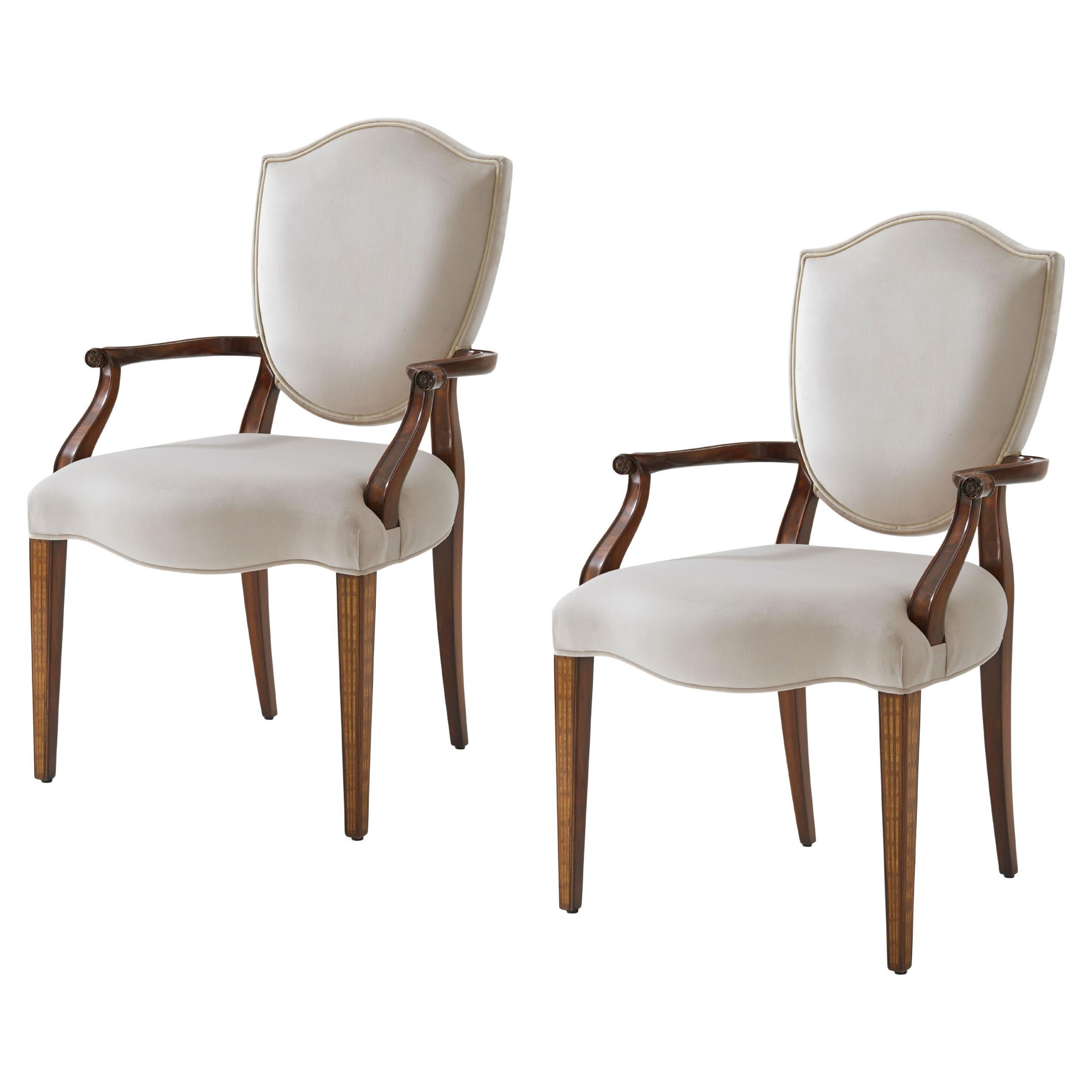 Hepplewhite Dining Armchair For Sale