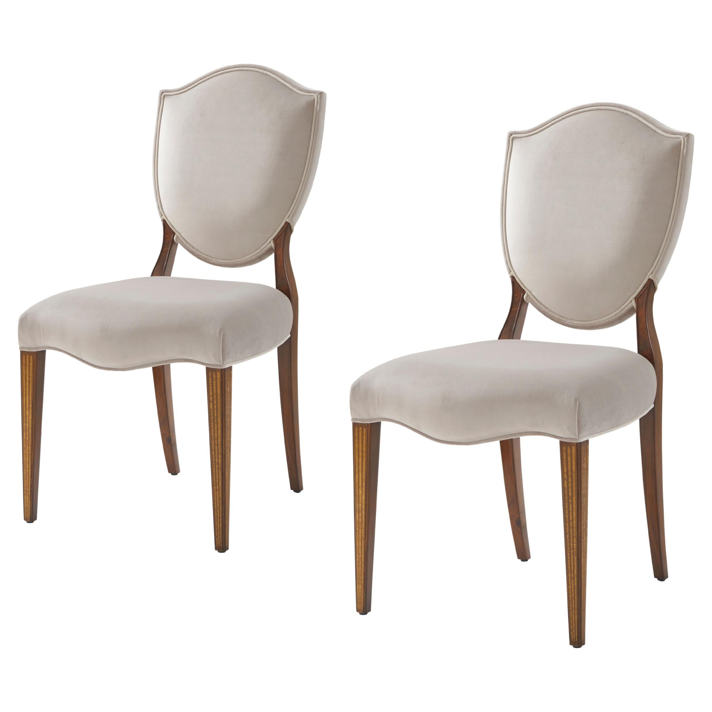 Hepplewhite Dining Side Chairs For Sale