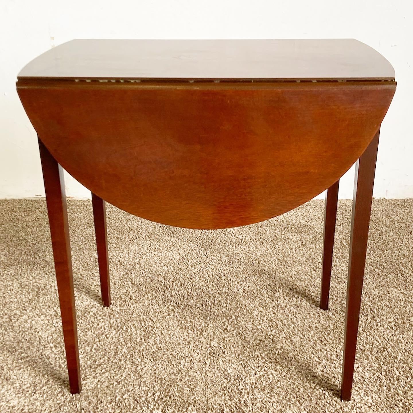 Mid-20th Century Hepplewhite Drop Leaf Table by Mersman