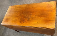 Hepplewhite Drop Leaf Table with Timothy Pickering Salem MA Provenance