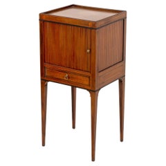 Hepplewhite Mahogany Bedside Table, c. 1800
